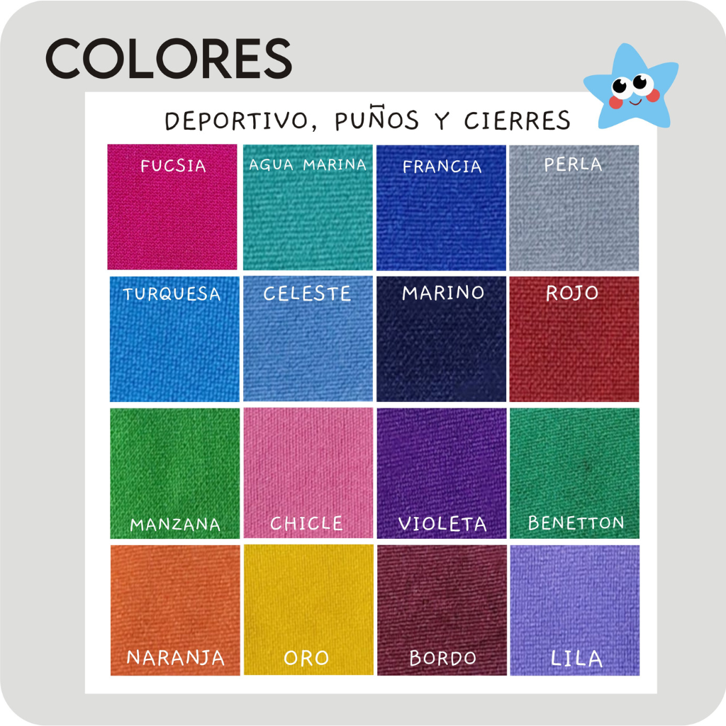 campera colores