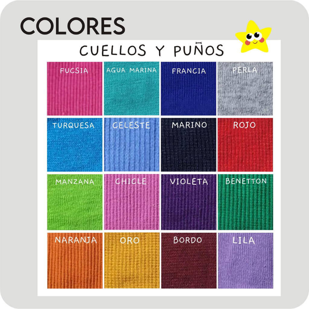 remeras colores