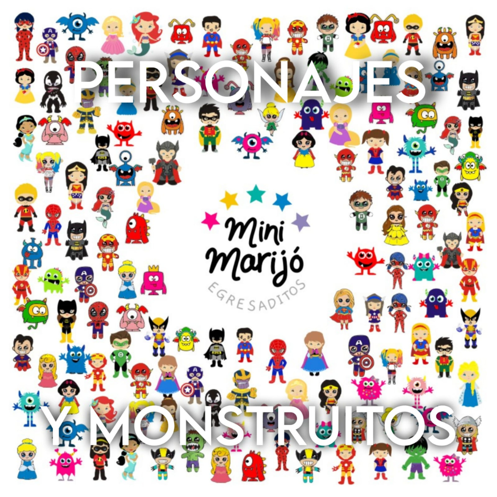 remeras personajes